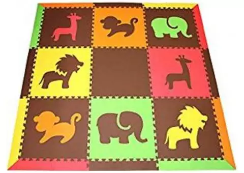 Soft Tiles Safari Animals